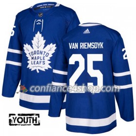 Adidas Maillot de Hockey Toronto Maple Leafs James Van Riemsdyk 25 2017-2018 Bleu Authentic - Enfant